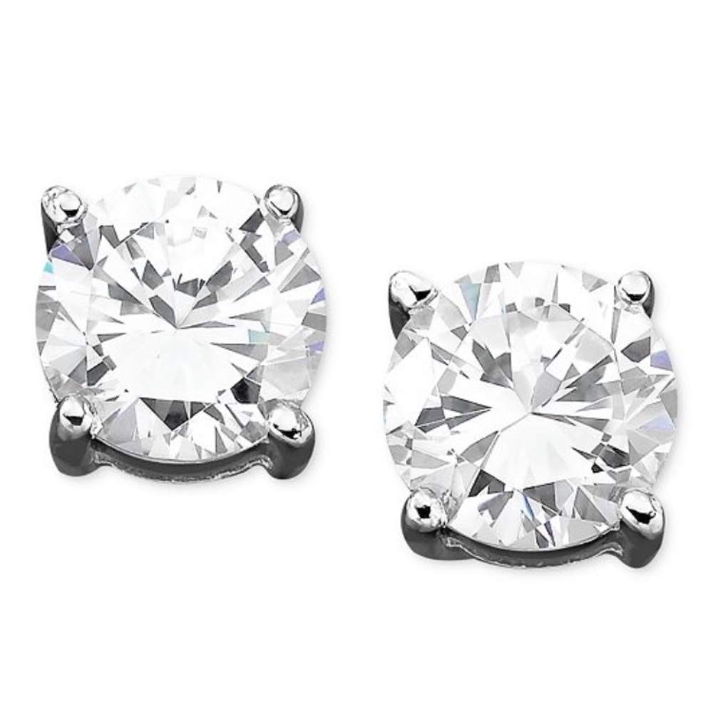 sterling silver swarovski cubic zirconia set